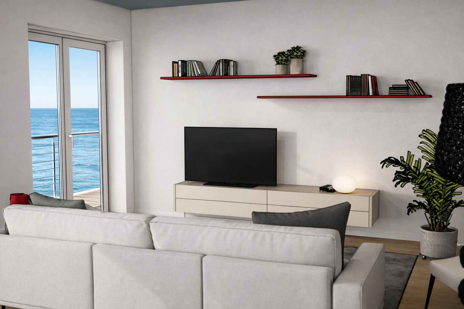 Residenza Horizon — Living room interior