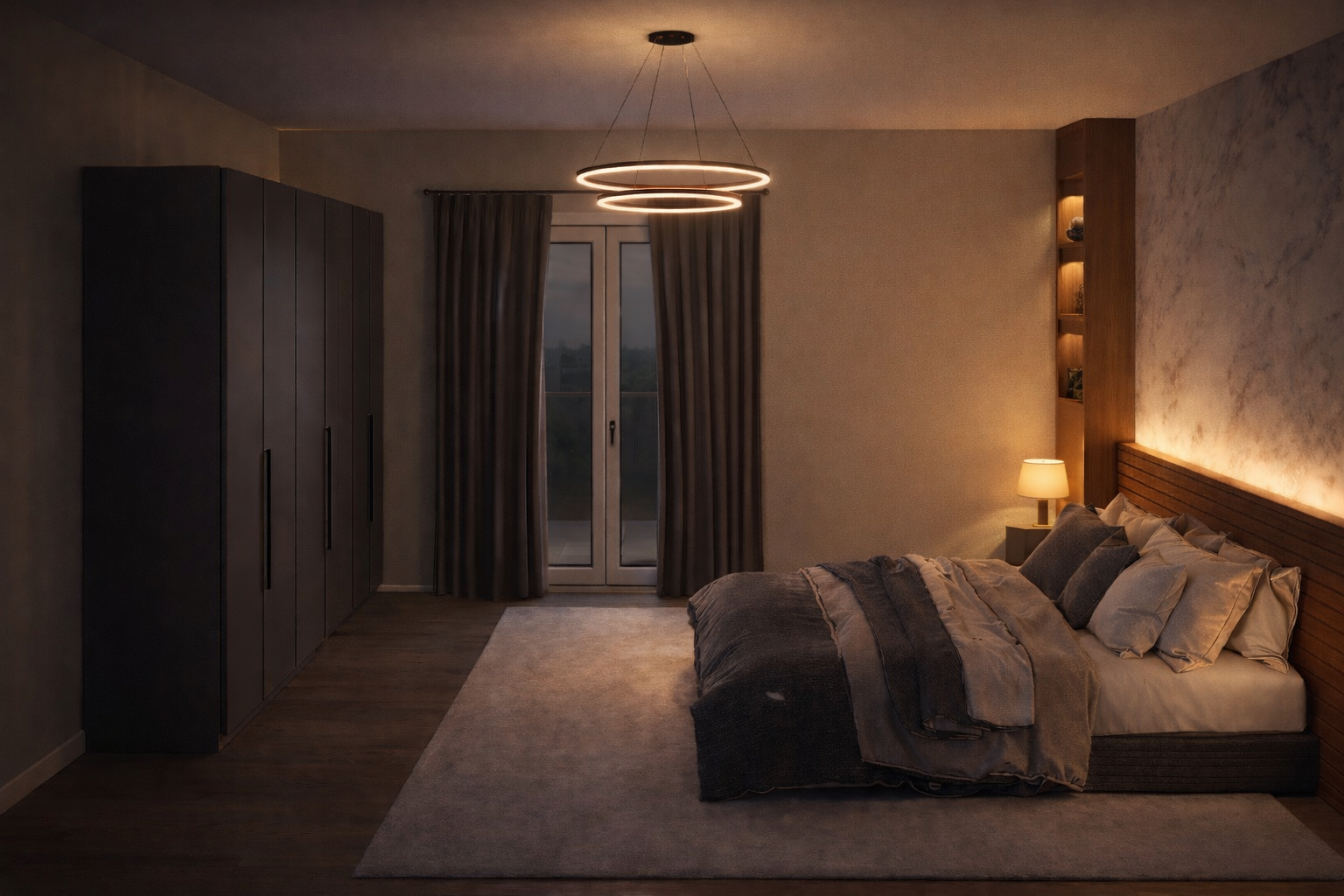 Suite Notte — Bedroom design
