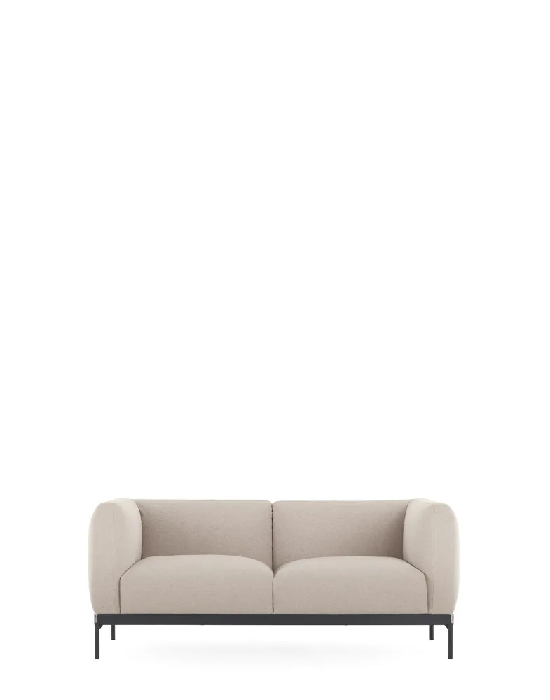 Asia Divano 2 posti Cotone Plain, packshot ufficiale su fondo neutro