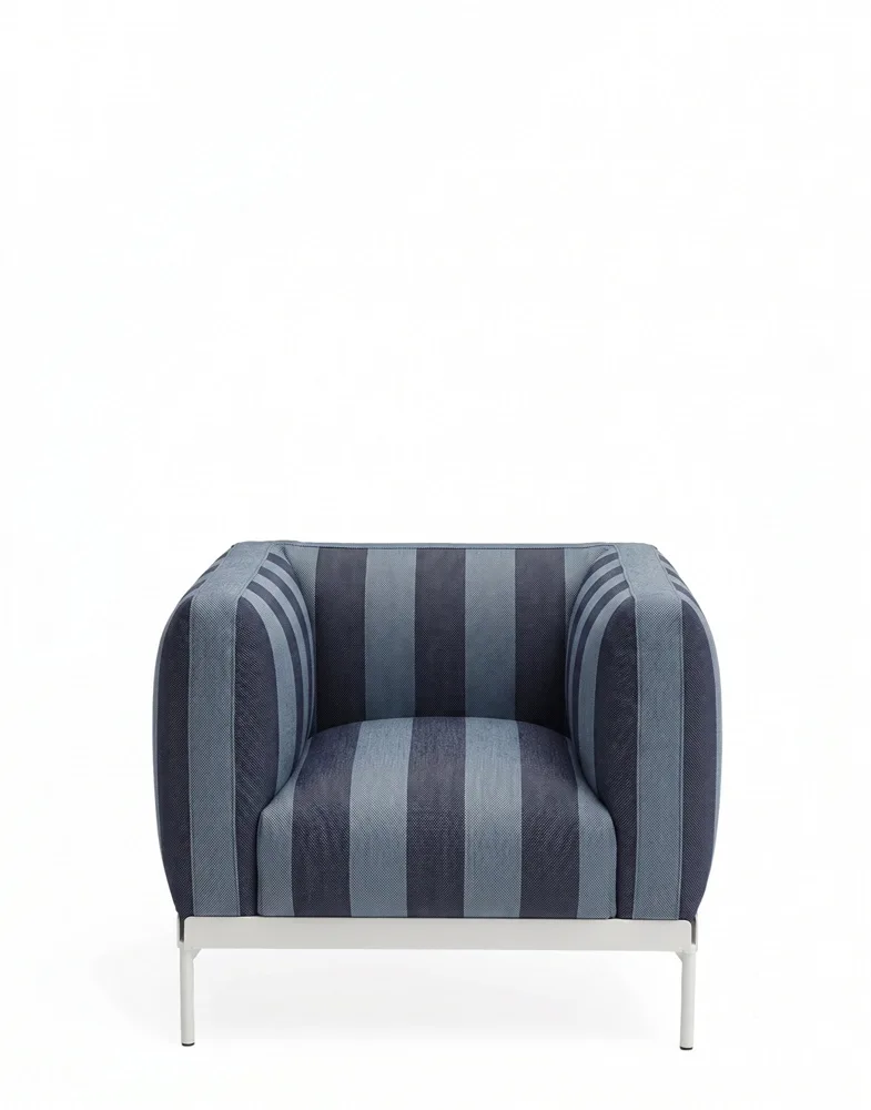 Asia Outdoor Poltrona — Azzurro/Blu, packshot ufficiale