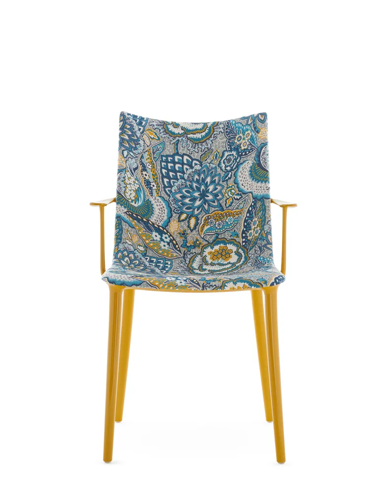 H.H.H. Upholstered Fabric — Senape Ink Ochre, packshot ufficiale