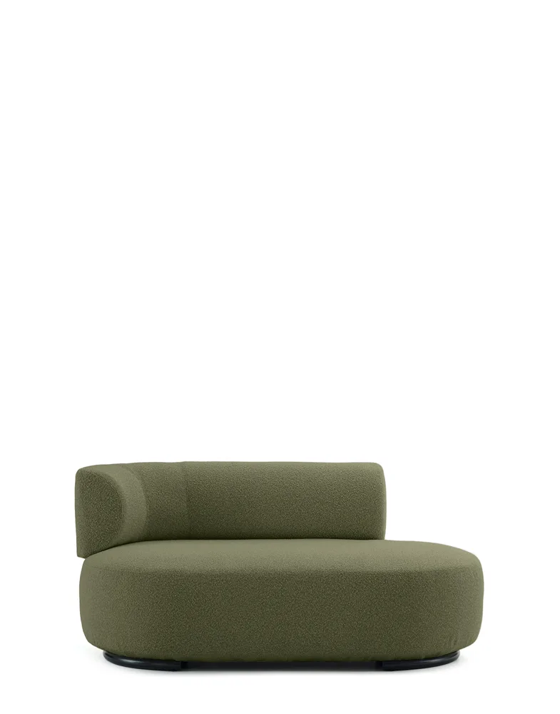 K-Waiting Dormeuse Bouclé — Verde, packshot ufficiale